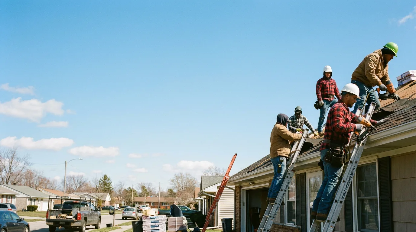 Roofing in New Middletown, IN near me